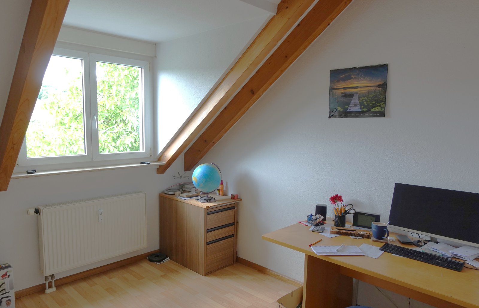 3 Zi.-ETW im DG/Dachspitz mit EBK, Balkon & TG