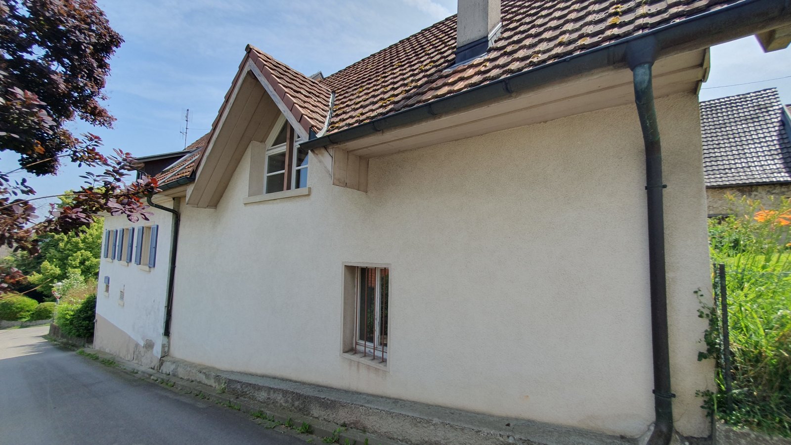 Hausrückseite/Webergasse