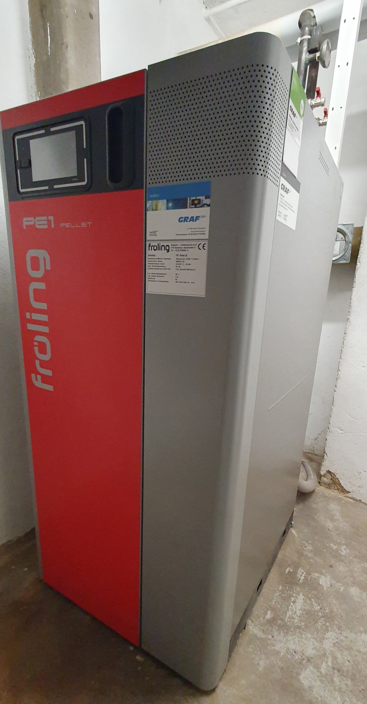 Pellets-Zentralheizung