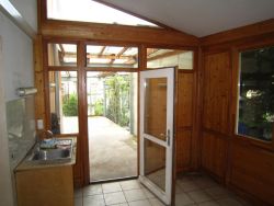 Binderaum Zugang Carport