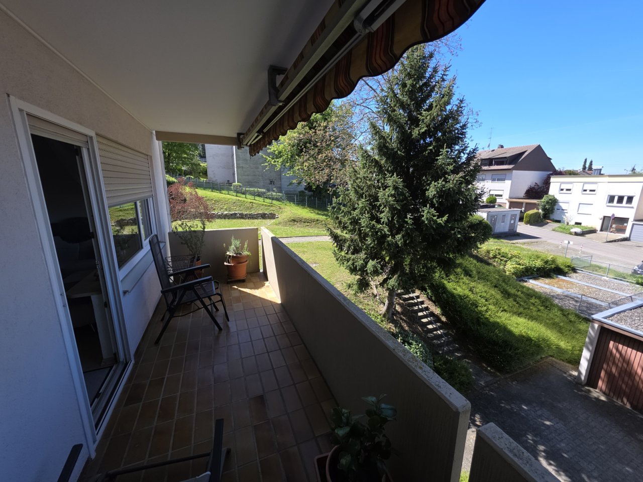 überdachter Balkon überdachter Balkon