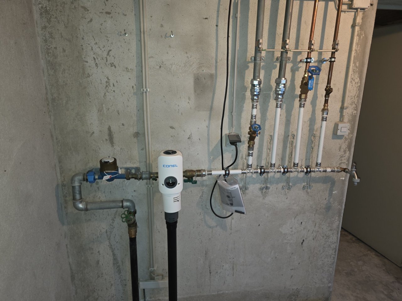 Wasseranschlüsse, UG Wasseranschlüsse, UG